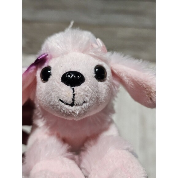 Unipak Pink Dog Plush Lot of 2 Ganz Stuffed Animal Toys - Picture 10 of 11